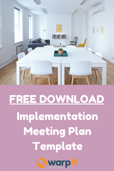 meeting plan implementation team