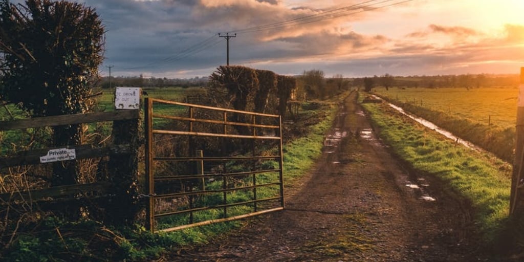 Farm gate