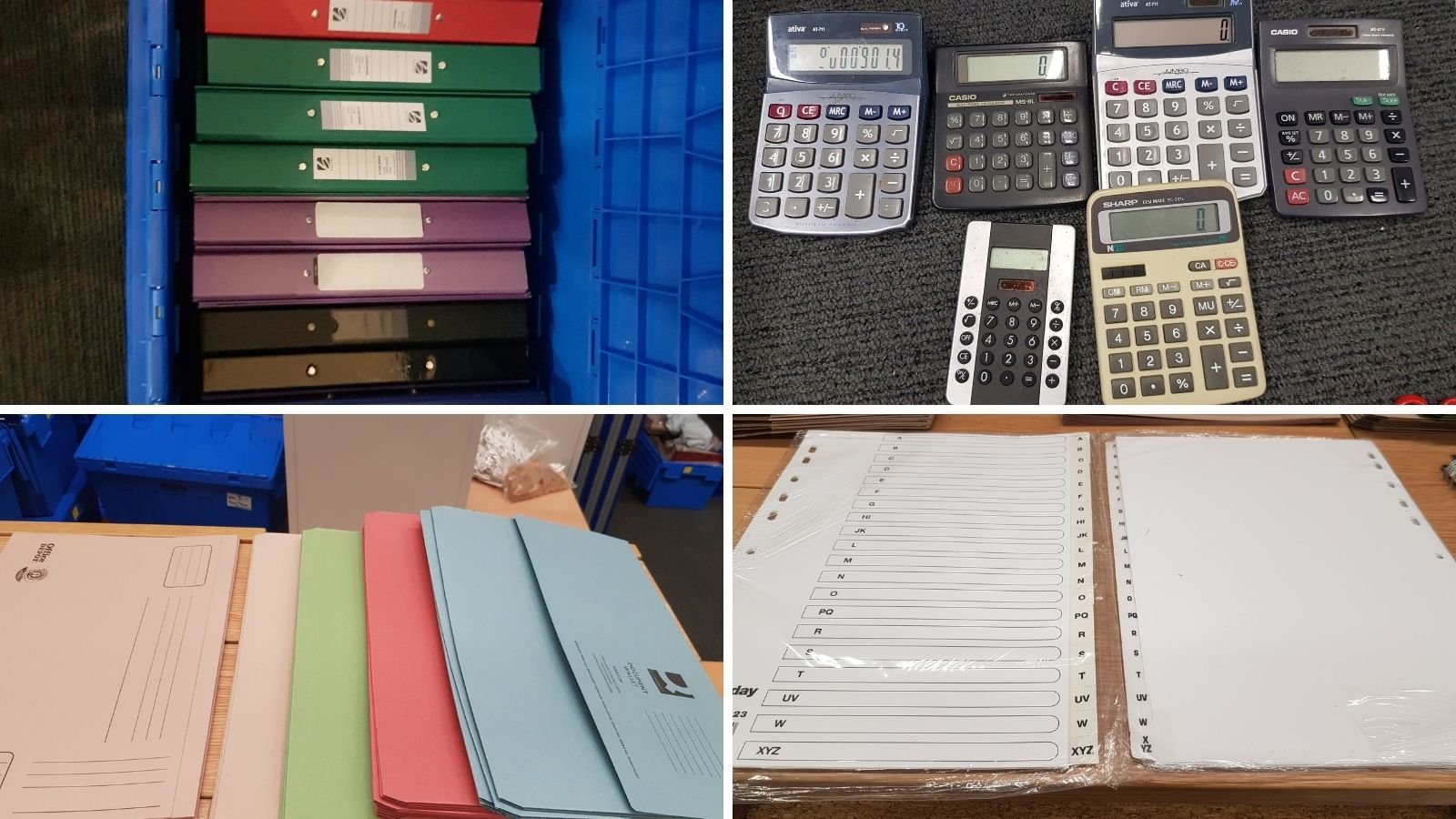 London Metropolitan University unearthed thousands of stationery items 