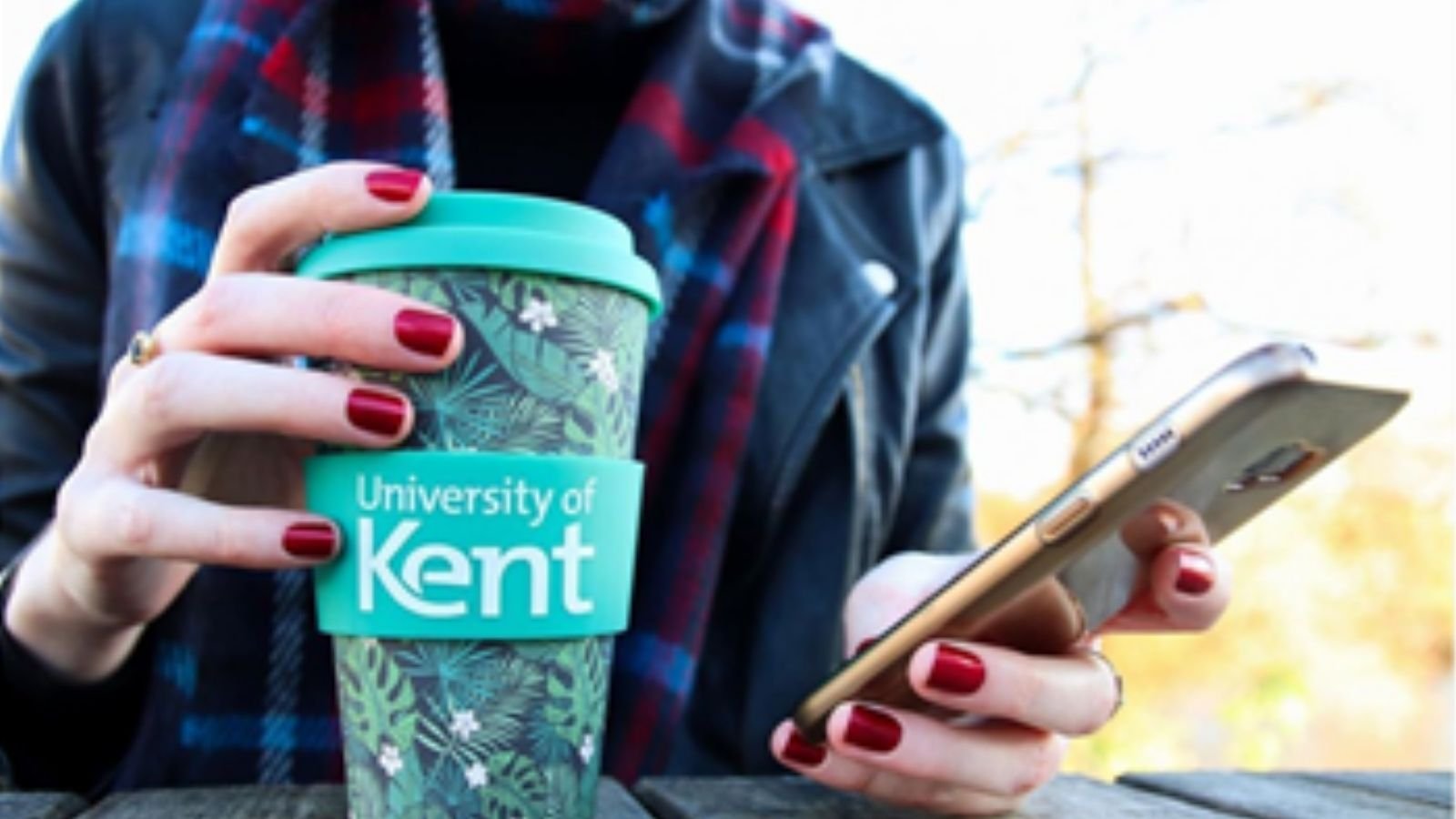 University of Kent reusable cup