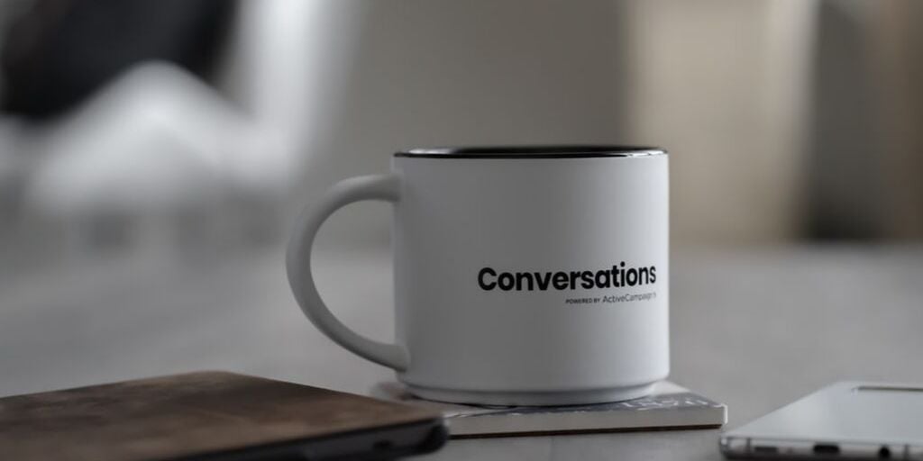 conversation mug
