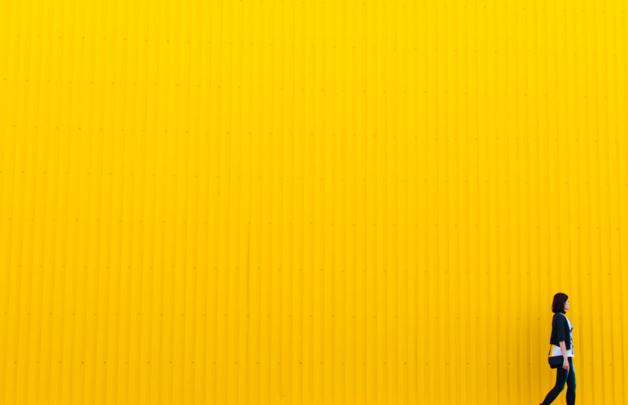 Yellow wall 